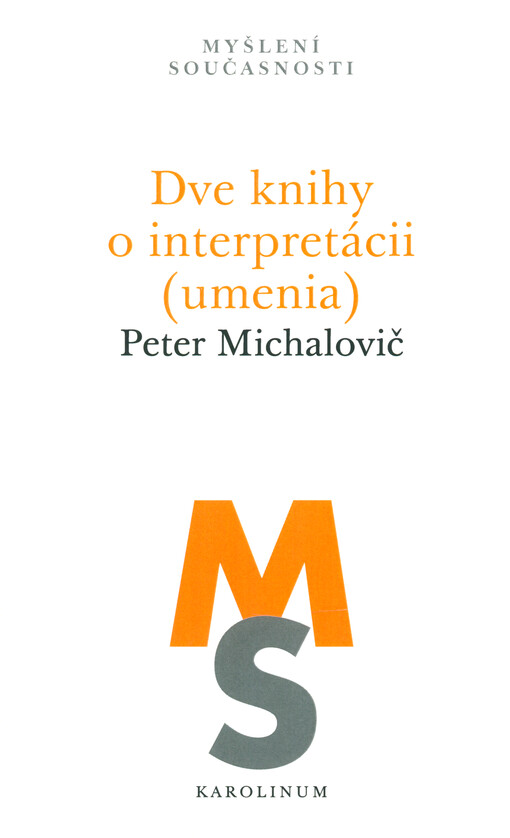 Dve knihy o interpretácii (umenia)