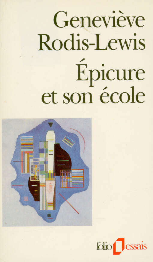 Épicure et son école