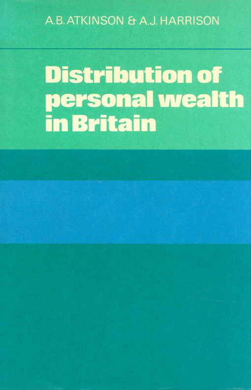Distribution of personal wealth in Britain