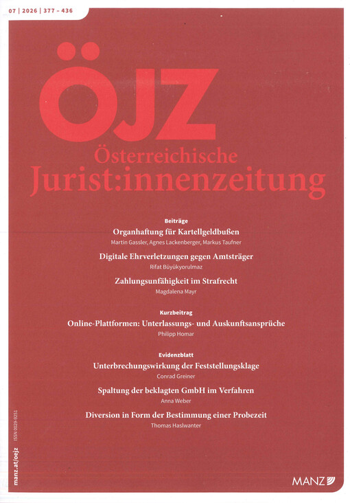 Österreichische Juristen-Zeitung