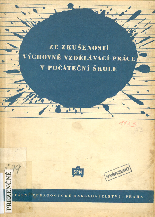 Ze zkušenosti výchovně vzdělávací práce v počáteční škole