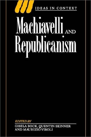Machiavelli and republicanism