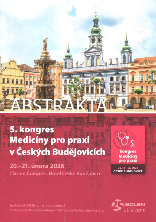 5. kongres Medicíny pro praxi v Českých Budějovicích : 20.-21. února 2026 : abstrakta