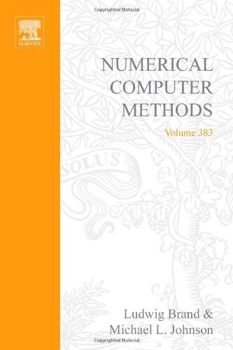 Numerical Computer Methods, Part D, Volume 383 (Methods in Enzymology)