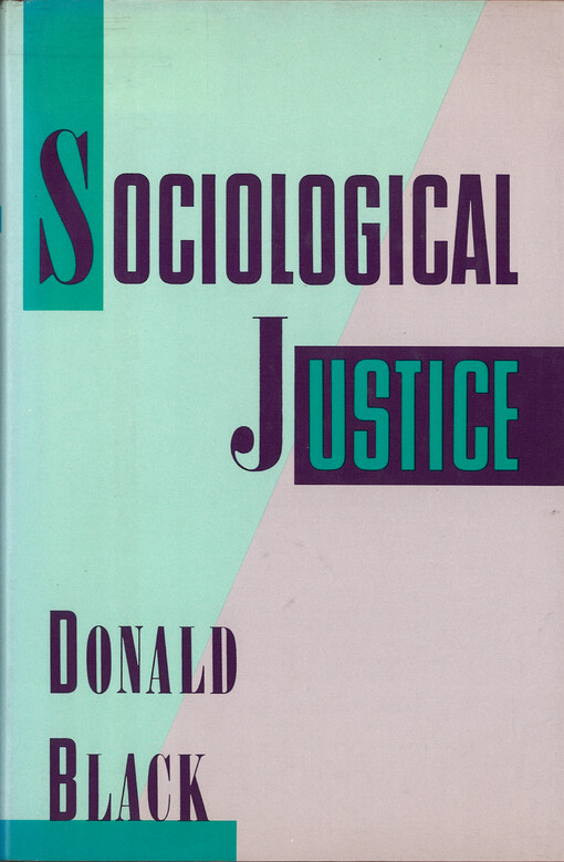 Sociological justice