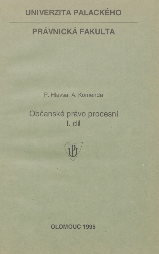 Občanské právo procesní