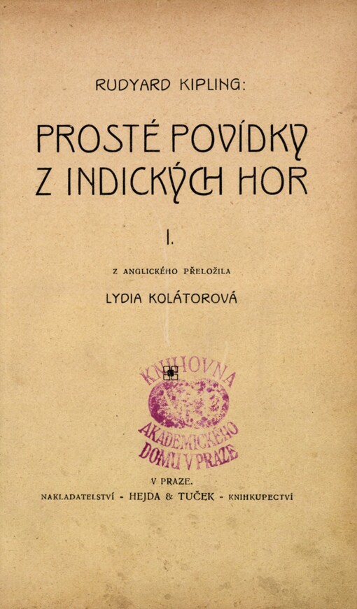 Prosté povídky z indických hor