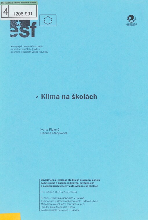 Klima na školách