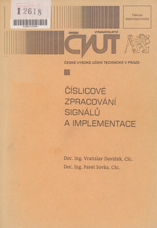 Číslicové zpracování signálů a implementace