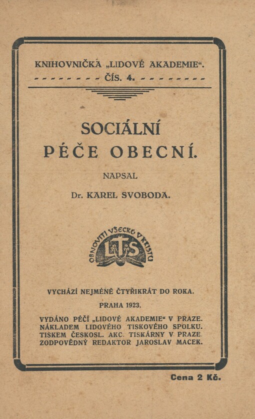 Sociální péče obecní