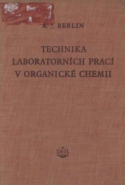 Technika laboratorních prací v organické chemii