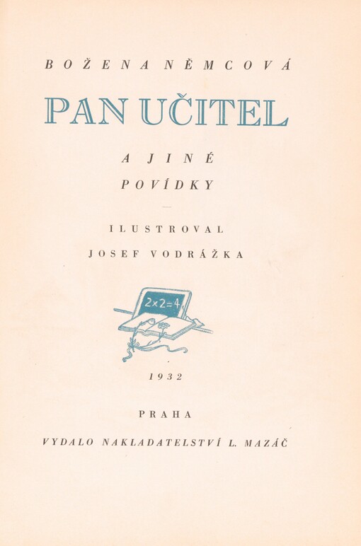 Pan učitel a jiné povídky