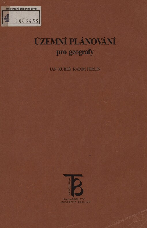 Územní plánování pro geografy