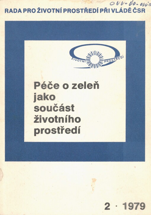 Péče o zeleň jako součást životního prostředí
