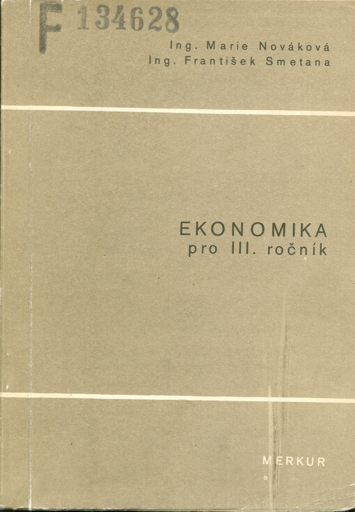 Ekonomika pro III. ročník