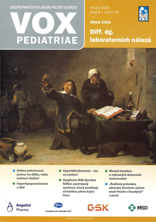 Vox pediatriae : časopis praktických dětských lékařů