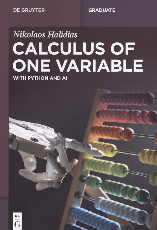Calculus of one variable : with Python and AI