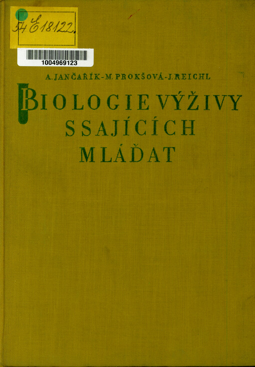 Biologie výživy ssajících mláďat