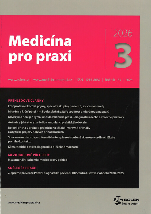 Medicína pro praxi : časopis praktických lékařů