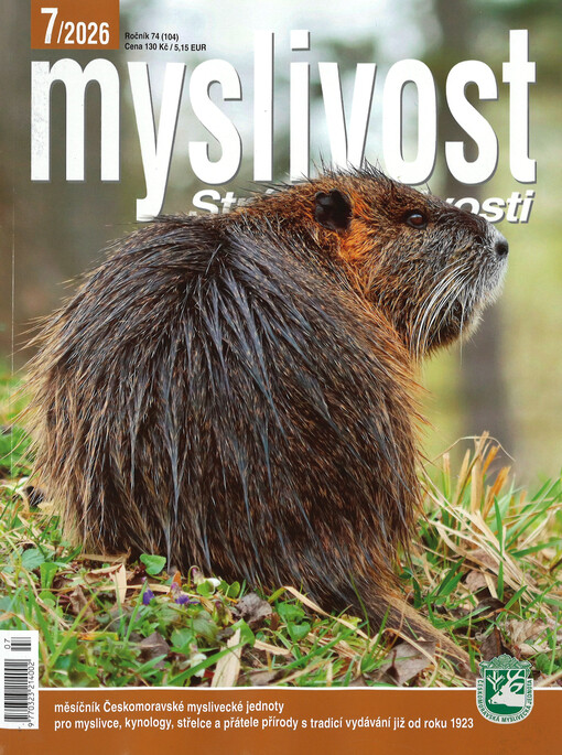 Myslivost : odborný časopis pro lidovou myslivost
