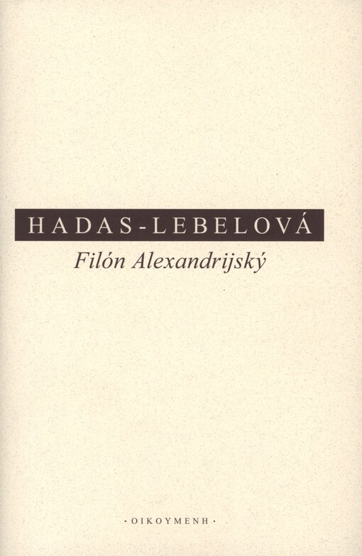 Filón Alexandrijský: myslitel v židovské diaspoře