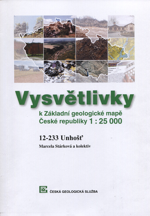 Základní geologická mapa České republiky 1:25 000. 12-233 Unhošť