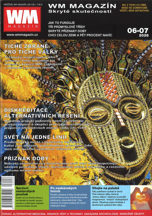 WM magazín : historické otazníky, hranice vědy a techniky, expedice