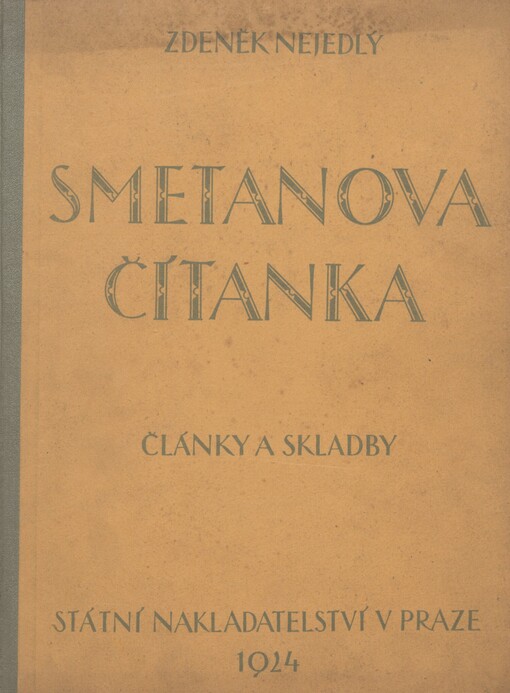 Smetanova čítanka: články a skladby