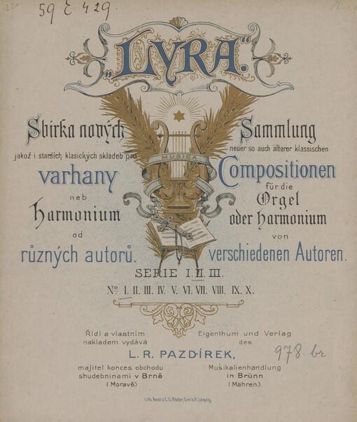 Sbírka snadných preludií =: Leichte Praeludiensammlung