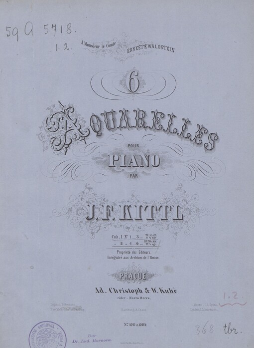 6 Aquarelles pour Piano: Op. 45