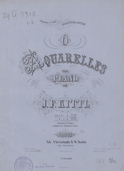 6 Aquarelles pour Piano: Op. 45