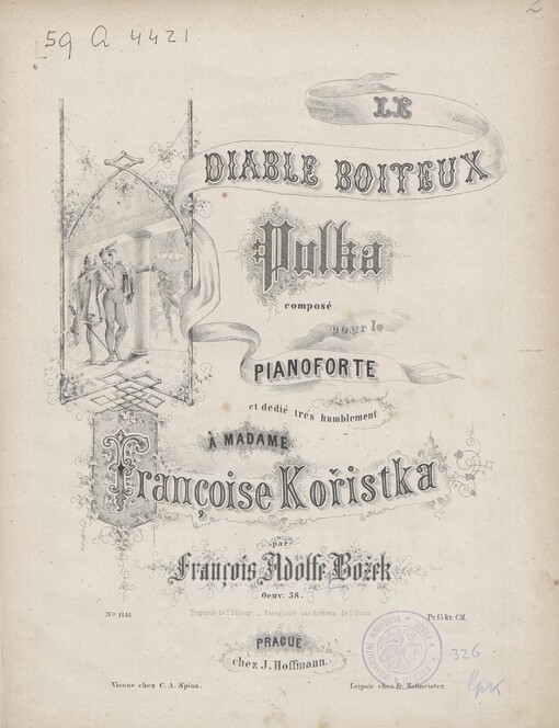 Le diable boiteux: polka composé pour le pianoforte : oeuv. 38