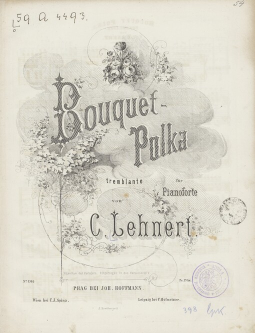 Bouquet-Polka tremblante für Pianoforte