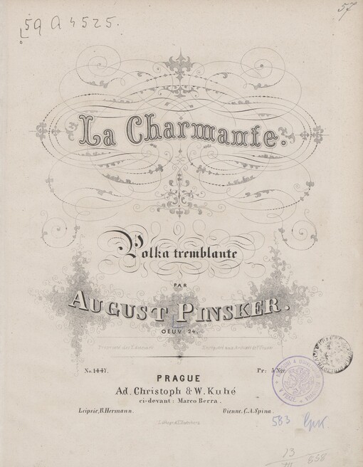 La Charmante: Polka tremblante : oeuv. 24