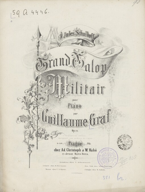 Grand Galop Militair pour Piano: Op. 21