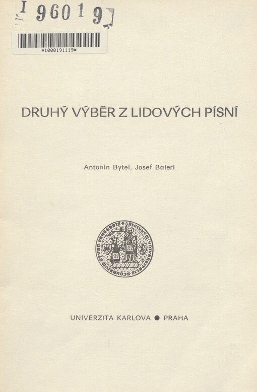 Druhý výběr z lidových písní