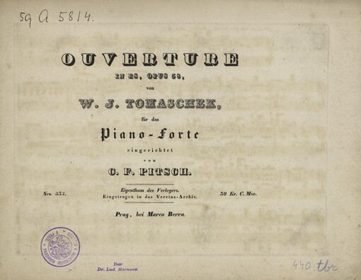 Ouverture in Es: opus 38. op. 38, Es dur; arr