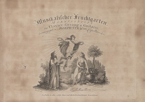 Musikalischer Fruchtgarten. Monatschrift für Clavier Gesang u. Guitarre. No 3