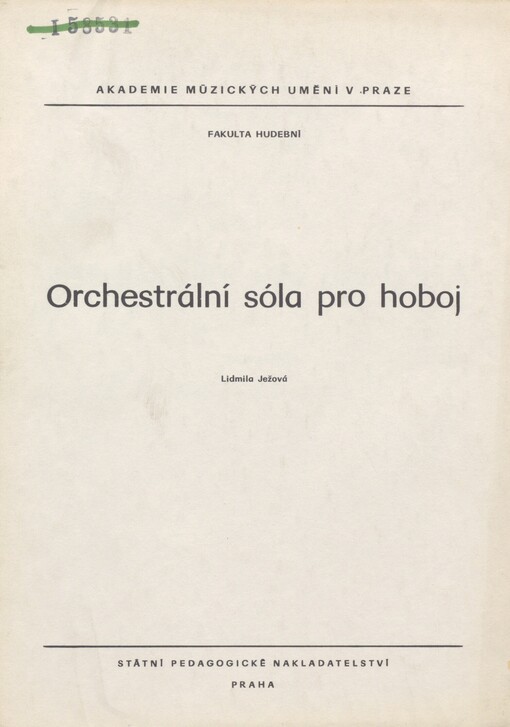 Orchestrální sóla pro hoboj