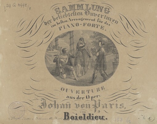 Ouverture aus der Oper: Johann von Paris. Ouverture; arr