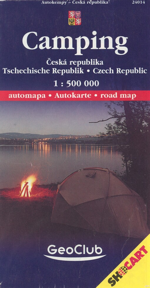Camping: Česká republika : 1:500 000 : automapa
