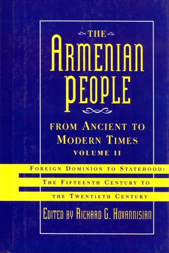 Armenian People from Ancient to Modern T (v. 2)