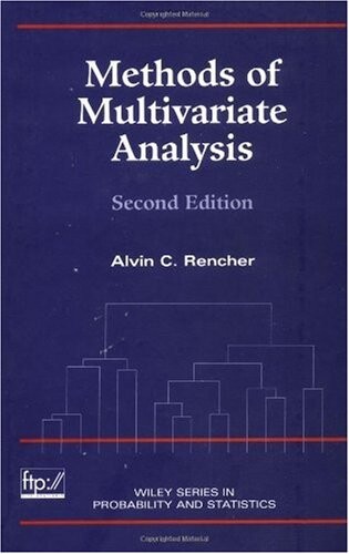 Methods of multivariate analysis