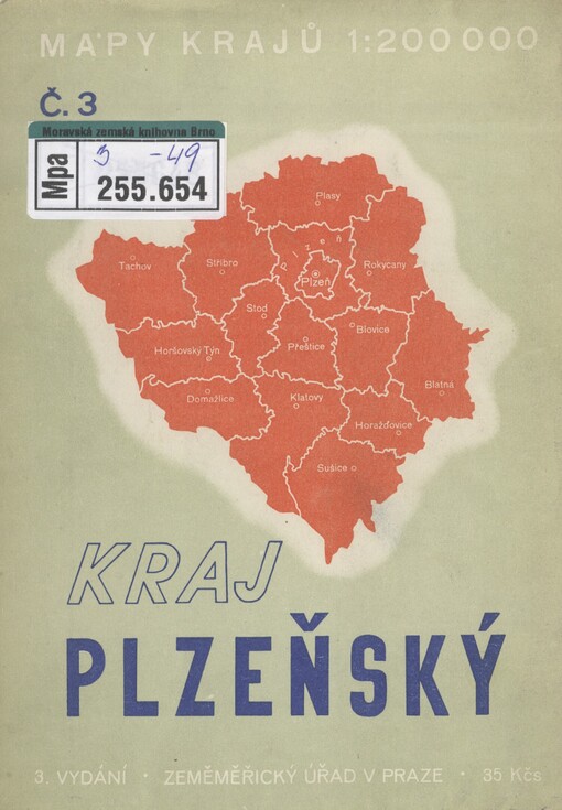 Kraj Plzeňský. Č. 3