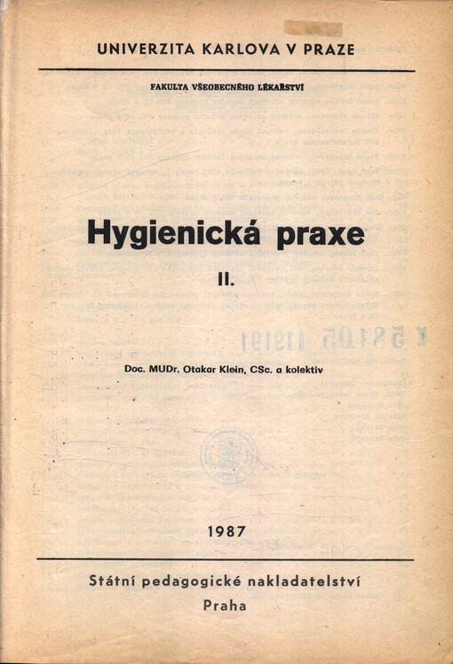 Hygienická praxe II