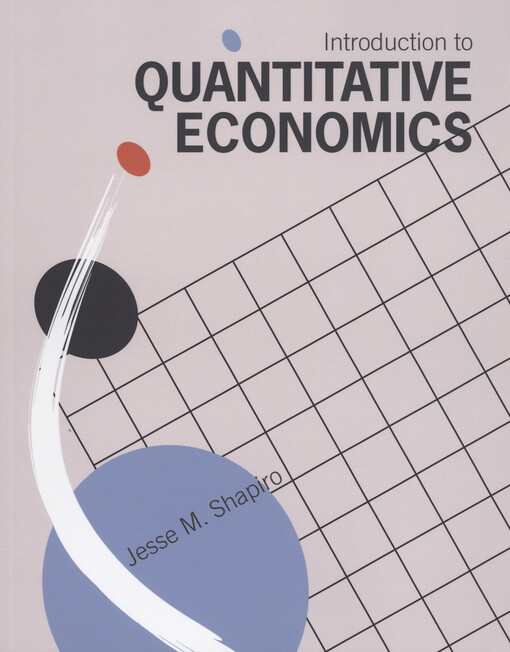 Introduction to quantitative economics