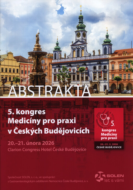 ... kongres Medicíny pro praxi v Českých Budějovicích : abstrakta ...