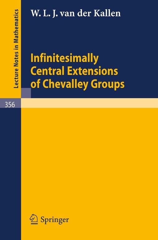 Infinitesimally central extensions of Chevalley groups /