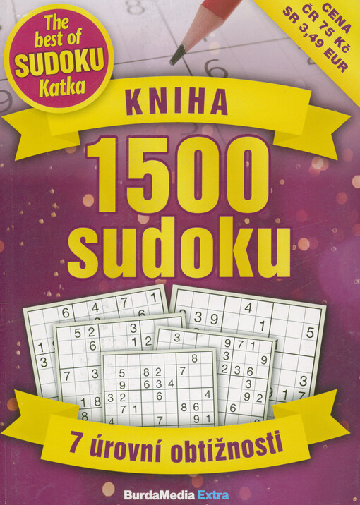 Kniha 1500 sudoku