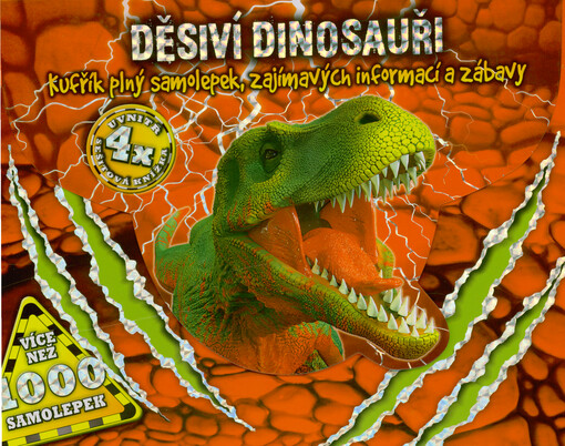 Děsiví dinosauři : kufřík plný samolepek, zajímavých informací a zábavy